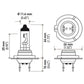 Hella Halogen H7 Bulb