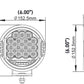 Hella 500 LED Driving Lamp Kit
