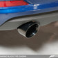 AWE Tuning Audi 8V A3 Touring Edition Exhaust - Dual Outlet Diamond Black 90 mm Tips