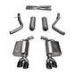 Corsa 15-17 Dodge Challenger Xtreme Cat-Back Dual Rear Exit with Twin 3.5in Black Pro-Series Tips