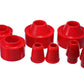 Energy Suspension 07-17 Jeep Wrangler (JK) Red Front & Rear Coil Spring Spacer 1-3/4in Lift Set