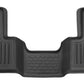 Husky Liners 15 Chevrolet Colorado/GMC Canyon Extended Cab WeatherBeater Black 2nd Seat Floor Liners