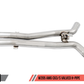 AWE Tuning Mercedes-Benz W205 AMG C63/S Coupe SwitchPath Exhaust System - for DPE Cars