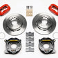Wilwood Forged Dynalite P/S Park Brake Kit Red 93-97 Camaro/Firebird