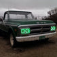 Oracle Pre-Installed Lights 5.75 IN. Sealed Beam - Red Halo