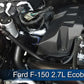 J&L 2011-2022 Ford F-150 2.7L/3.5L/5.0L Passenger Side Oil Separator 3.0 - Clear Anodized