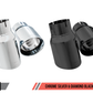 AWE Tuning Ford Focus RS Track Edition Cat-back Exhaust - Chrome Silver Tips