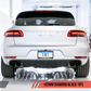 AWE Tuning Porsche Macan Touring Edition Exhaust System - Diamond Black 102mm Tips