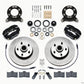 Wilwood Forged Dynalite-M Front Kit 11.30in 1 PC Rotor&Hub 1970-1973 Mustang Disc & Drum Spindle