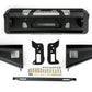 DV8 Offroad 2021+ Ford Bronco Front Bumper Winch Capable w/ Optional Bull Bar/Aux Light Opening