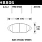 Hawk 16-17 Audi A6 Performance Ceramic Street Front Brake Pads