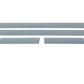 Putco 15-19 Chevy Silverado HD Dually Regular Cab (8pcs) Black Platinum Rocker Panels