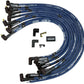 Moroso Chevrolet Small Block Ignition Wire Set - Ultra 40 - Sleeved - Non-HEI - 90 Degree - Blue