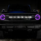 Oracle 2021 Ford Bronco DRL Upgrade w/ Halo Kit - ColorSHIFT w/ BC1 Controller