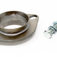 Torque Solution Subaru 3in Aftermarkert Downpipe To OEM Catback Exhaust Adapter