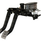 Wilwood Adjustable-Tandem Dual Pedal - Brake / Clutch - Fwd. Swing Mount - 6.25:1 - Black E-Coat