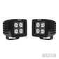 Westin LED Auxiliary Light 3.2in x 3.0in Spot w/5W Cree - Black