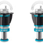 King Shocks 2005+ Toyota Tacoma Rear 2.0 Compact Bump Stop Kit (Pair)