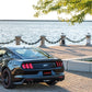 Corsa 15-16 Ford Mustang GT 5.0 3in Cat Back Exhaust Black Quad Tips (Xtreme)
