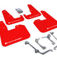 Rally Armor 08-11 Subaru STI (Hatch Only) / 11-14 WRX (Hatch Only) Red UR Mud Flap w/ White Logo