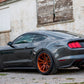 Corsa 2015 Ford Mustang GT 5.0 3in Axle Back Exhaust Black Dual Tips (Touring)