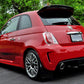 Rally Armor 2012-18 Fiat 500 (Pop/Sport/Lounge/Abarth) Red Mud Flap w/ White Logo