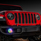 Oracle Jeep Wrangler JL/Gladiator JT LED Surface Mount Fog Light Halo Kit - ColorSHIFT