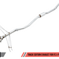 AWE Tuning 2016+ Honda Civic Si Track Edition Exhaust w/Front Pipe & Triple Chrome Silver Tips