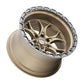 Weld Off-Road W106 20X10 Ledge 6X135 ET-18 BS4.75 Satin Bronze / Black Ring 87.1