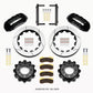 Wilwood TX6R Rear Kit 16.00in Black 1999-2010 GM H2 / 2500 4.63 Cntr