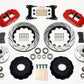 Wilwood Narrow Superlite 6R Front Hub Kit 14.00in Drill Red Chevy C-10 60-87 CPP Drop Spindle