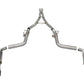 Corsa 15-21 Charger SRT/Hellcat/Redeye 2.75in Valved Catback DRE w/ Single 4.5in Blk PVD Tips