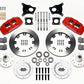 Wilwood Dynapro 6 Front Hub Kit 12.19in Red AMC 71-76 OE Disc w/o Bendix Brakes