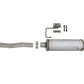 aFe Rock Basher 3in 409 SS Cat-Back Turn-Down Exhaust 12-18 Jeep Wrangler (JK) V6 3.6L/ 07-11 3.8L