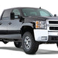 Bushwacker 07-13 Chevy Silverado 1500 Fleetside Cutout Style Flares 4pc 69.3in Bed - Black