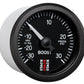 Autometer Stack 52mm -30INHG to +30 PSI (Incl T-Fitting) Pro Stepper Motor Boost Press Gauge - Black