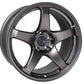 Enkei PF05 19x8.5 5x114.3 38mm Offset 75mm Bore Dark Silver Wheel