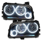 Oracle 05-10 Dodge Charger SMD HL (Non-HID) - Triple Halo - White