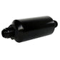 Aeromotive In-Line Filter - (AN -10 Male) 10 Micron Fabric Element Bright Dip Black Finish