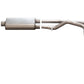 Gibson 2007 Hummer H2 Base 6.0L 2.25in Cat-Back Dual Extreme Exhaust - Stainless
