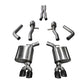 Corsa 15-17 Dodge Challenger Hellcat Dual Rear Exit Sport Exhaust w/ 3.5in Black Tips