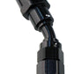 Fragola -12AN Male Rad. Fitting x 45 Degree Pro-Flow Hose End - Black