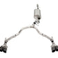 Corsa 21-22 Tahoe/GMC Yukon 4DR 5.3L 4WD Dual Rear 3in - 2.75in Sport Cat-Back DW 4in BLK Tips