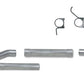 Diamond Eye KIT 4in CB MFLR RPLCMENT PIPE SGL AL: 01-05 CHEVY/GMC 6.6L 2500/3500