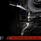 AWE Tuning 20-21 Jeep Gladiator JT 3.6L Tread Edition Cat-Back Single Side Exhaust - Diamond Blk Ti