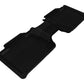 3D MAXpider 2012-2020 Toyota Tacoma Access Cab Kagu 2nd Row Floormats - Black