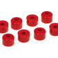 Prothane Universal End Link Bushings - 3/4in x 1 OD (Set of 8) - Red
