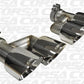 Corsa 15-16 Ford Mustang GT 5.0 Polish Quad Tips Kit