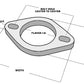 Vibrant 2-Bolt T304 SS Exhaust Flange (4in I.D.)