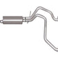 Gibson 07-12 Chevrolet Avalanche LS 5.3L 2.5in Cat-Back Dual Split Exhaust - Stainless